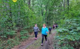 Drugi trening z instruktorem Nordic Walking