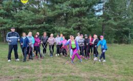 Drugi trening z instruktorem Nordic Walking