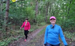 Drugi trening z instruktorem Nordic Walking