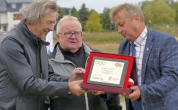 Gwiazdy w Alei Olimpijskiej dla Pawła Baraszkiewicza i Patryka Chojnowskiego