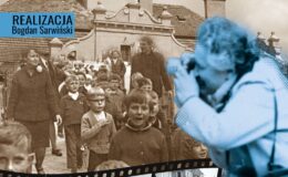 plakat zapraszający na wernisaż wystawy pt. „Zatrzymany czas. Fotografie Anny Witkowskiej”