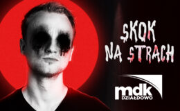plakat zapraszający na wydarzenie - Stand-up: Maciej Brudzewski w nowym programie "Skok na strach"
