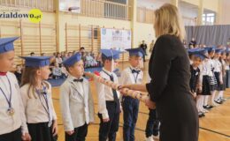 Pasowanie na ucznia w Szkole Podstawowej nr 4 w Działdowie
