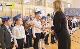 Pasowanie na ucznia w Szkole Podstawowej nr 4 w Działdowie