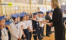 Pasowanie na ucznia w Szkole Podstawowej nr 4 w Działdowie