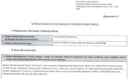 kadr pisma - Oferta własna na realizację zadania publicznego