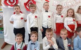Święto niepodległości w Przedszkolu nr 4 w Działdowie