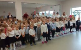Święto niepodległości w Przedszkolu nr 4 w Działdowie