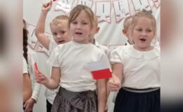 Święto niepodległości w Przedszkolu nr 4 w Działdowie