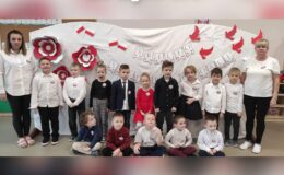 Święto niepodległości w Przedszkolu nr 4 w Działdowie