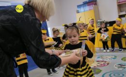 „Pszczółki” pasowane na przedszkolaka