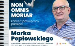 plakat zapraszający na koncert pamięci Parka Pepłowskiego