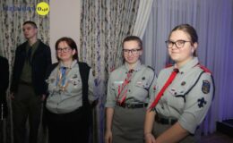 Spotkanie wigilijne działdowskich harcerzy