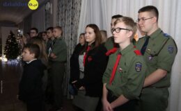 Spotkanie wigilijne działdowskich harcerzy