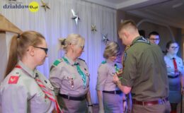 Spotkanie wigilijne działdowskich harcerzy