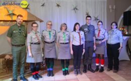 Spotkanie wigilijne działdowskich harcerzy