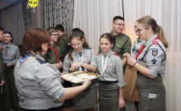 Spotkanie wigilijne działdowskich harcerzy