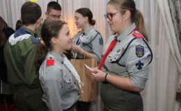Spotkanie wigilijne działdowskich harcerzy