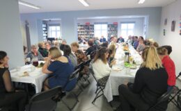 Spotkanie wigilijne i jubileusz w bibliotece