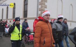 Sztafeta z Mikołajem przeszła ulicami miasta