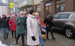 Sztafeta z Mikołajem przeszła ulicami miasta