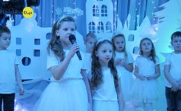 Przedstawienie zimowo-świąteczne w Przedszkolu UMisia w Działdowie