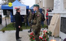 Obchody Dnia Pamięci ofiar obu totalitaryzmów w Działdowie