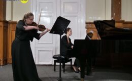 Recital skrzypcowy w szkole muzycznej