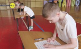 „Biegane dyktando” w Szkole Podstawowej nr 3 w Działdowie