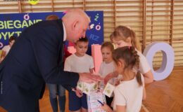 „Biegane dyktando” w Szkole Podstawowej nr 3 w Działdowie