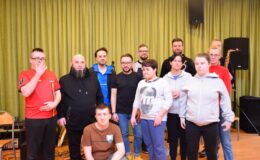 Zespół Enej z wizytą w Polskim Stowarzyszeniu na rzecz Osób z Niepełnosprawnością Intelektualną Koło w Działdowie