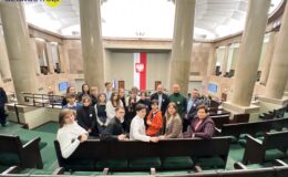 Młodzieżowa Rada Działdowa odwiedziła siedzibę Sejmu RP