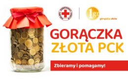 plakat promujący akcję - Gorączką Złota PCK