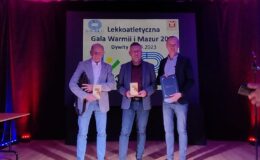 Działdowianie wyróżnieni podczas gali lekkoatletycznej