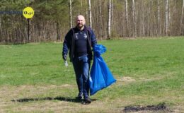 Pół tony śmieci zebrano podczas akcji „Sprzątanie lasu 2023”