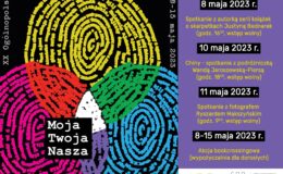 plakat opisujący szczegółowo przebieg wydarzeń w ramach Tygodnia Bibliotek