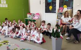Święta Majowe w Przedszkolu nr 4 w Działdowie