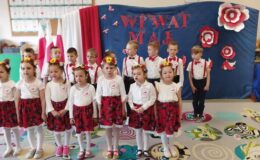 Święta Majowe w Przedszkolu nr 4 w Działdowie