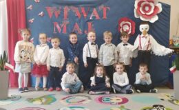 Święta Majowe w Przedszkolu nr 4 w Działdowie