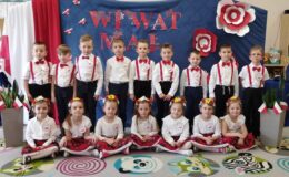 Święta Majowe w Przedszkolu nr 4 w Działdowie