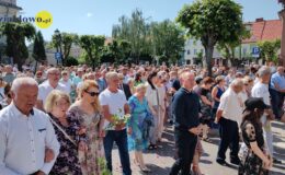 Procesja Bożego Ciała. Parafia pw. Podwyższenia Krzyża Świętego w Działdowie