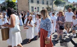 Procesja Bożego Ciała. Parafia pw. Podwyższenia Krzyża Świętego w Działdowie