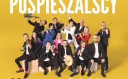 plakat informujący o koncercie Rodziny Pospieszalskich