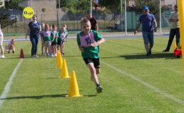 Przedszkolaki świętowały na sportowo
