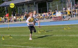 Przedszkolaki świętowały na sportowo