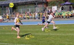 Przedszkolaki świętowały na sportowo