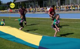 Przedszkolaki świętowały na sportowo