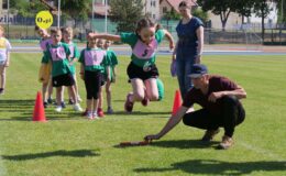 Przedszkolaki świętowały na sportowo