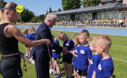 Przedszkolaki świętowały na sportowo