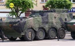 Fotorelacja z przyjazdu sprzętu wojskowego i próby promocji podoficerskiej – ”Nowoczesne wojsko bezpieczna Ojczyzna”